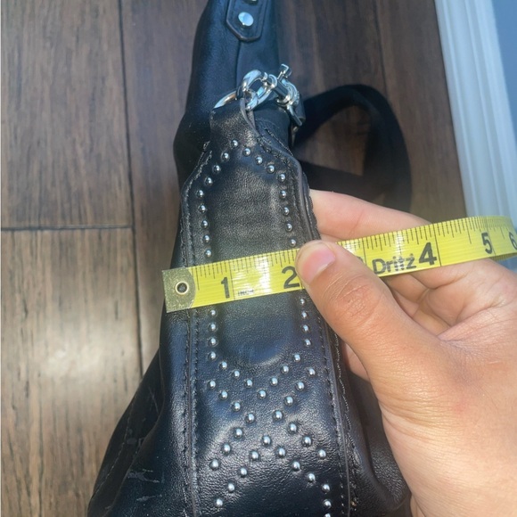 Black shoulder bag Aimee kestenberg fold over bag - Picture 15 of 15